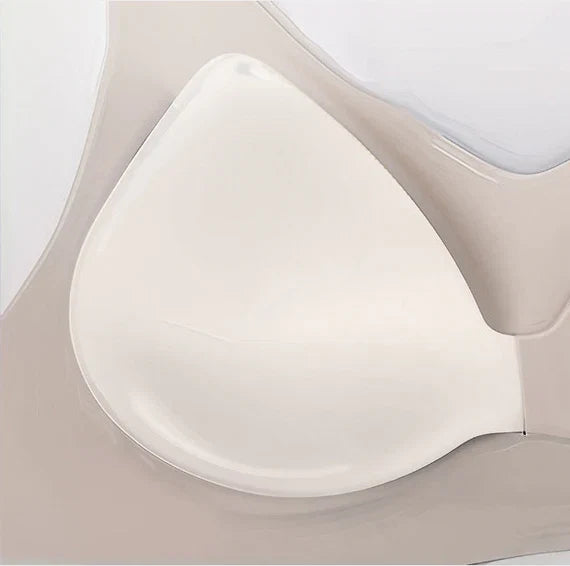 Close-up of Soleva cup construction and fabric